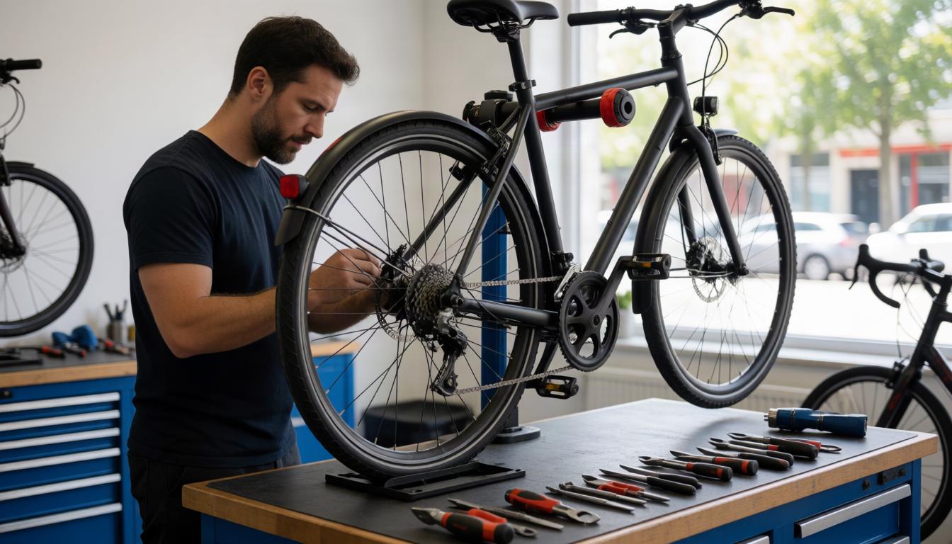 Prima verifica della bici